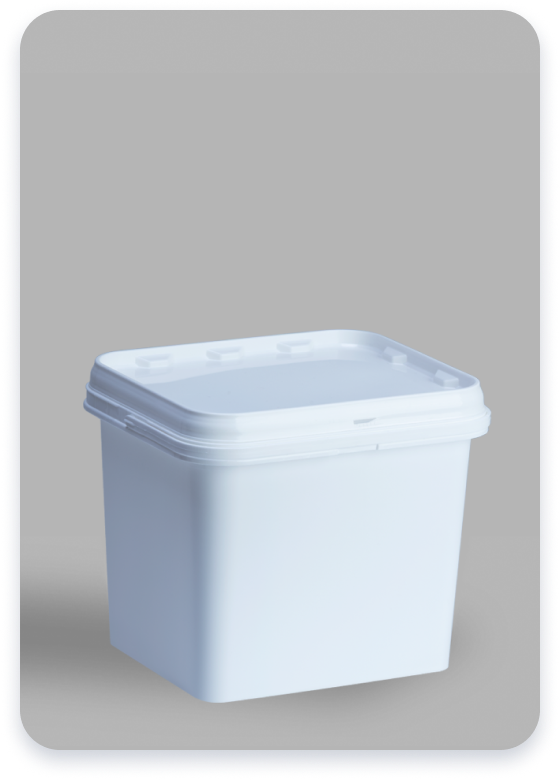 Balde Retangular BRT 3.6